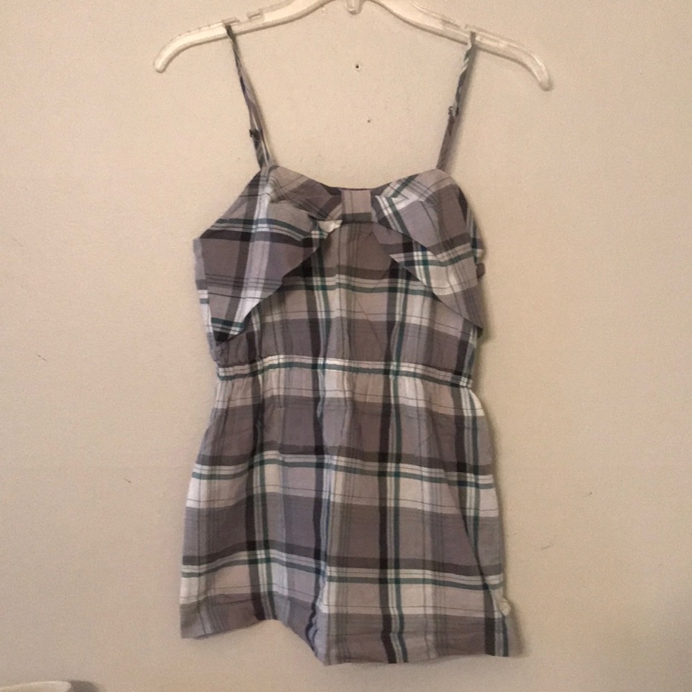 Kensie Plaid Top